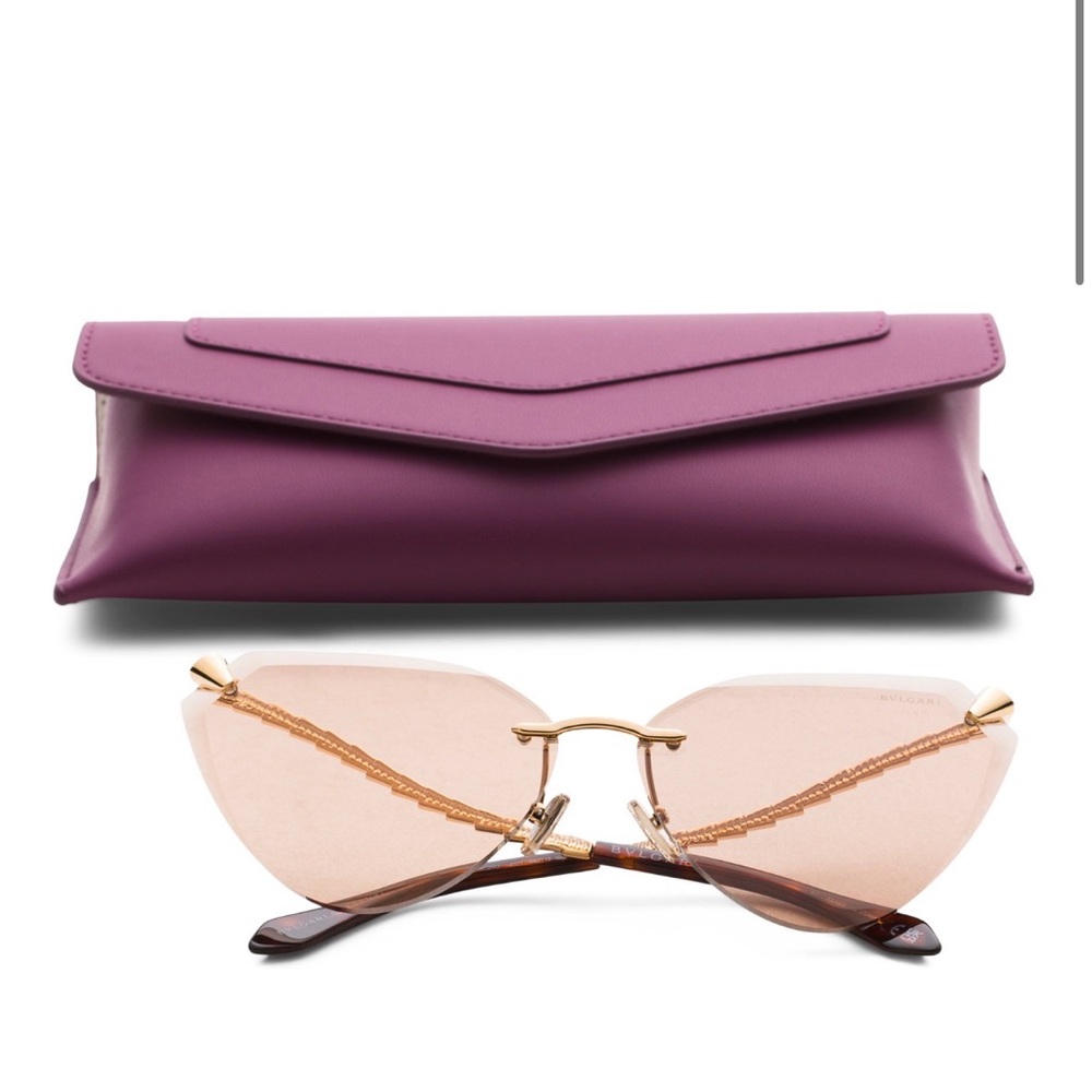 BVLGARI Serpenti Viper 65MM Cat-Eye Sunglasses